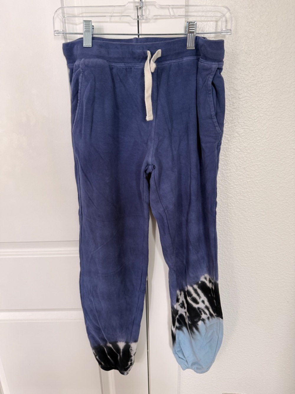 Electric & Rose women’s Navy Tie-Dye Hem Joggers
